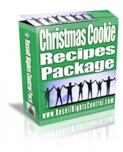 Christmas Cookie Recipes Package Resale Rights Ebook