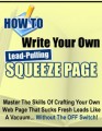 Write Lead Pulling Squeeze Pages PLR Ebook