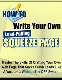 Write Lead Pulling Squeeze Pages PLR Ebook