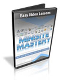 Minisite Mastery Video Series Personal Use Video