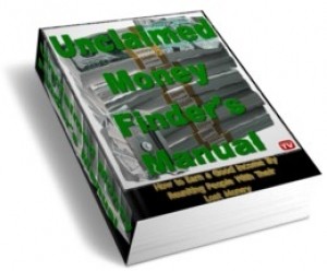 Unclailmed Money Finders Manual Plr Ebook