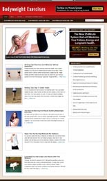 Bodyweight Exercises Blog Personal Use Template With Video