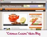 Chinese Cuisine Blog Personal Use Template With Video
