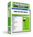 Font Display With Resale Rights MRR Software