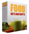Food Dos And Donts Newsletters PLR Autoresponder Messages