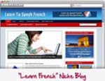 Learn French Blog Personal Use Template With Video