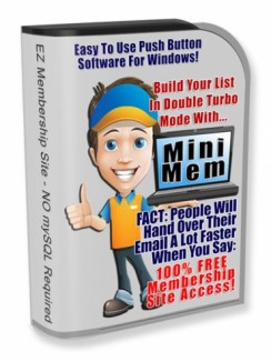 Minimem Software PLR Software