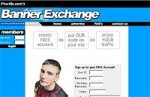 Banner Exchange Blue Design Personal Use Template