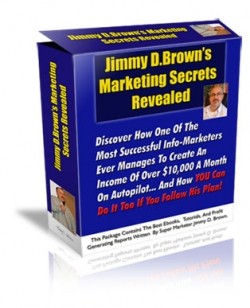 Jimmy D Brown’s Marketing Secrets Revealed Resale Rights Ebook
