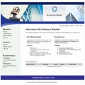 My Freelance Website Blue Personal Use Template