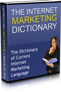 The Internet Marketing Dictionary Mrr Ebook