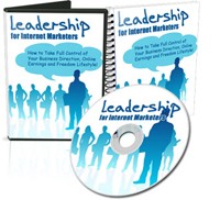 Leadership For Internet Marketers MRR Audio With Video