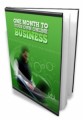 One Month To Your Own Online Business Mrr Ebook