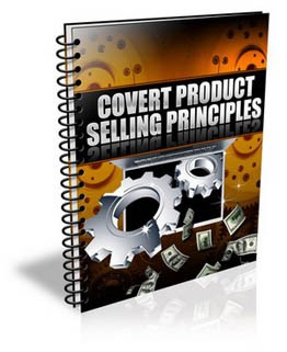 Covert Product Selling Principles PLR Ebook With Video
