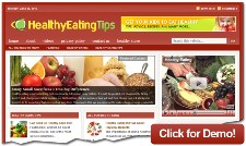 Healthy Eating Tips Resale Rights Template