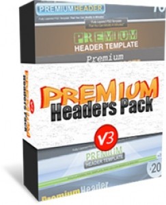 Premium Headers Pack V3 Personal Use Template With Video