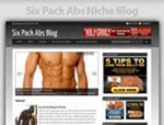 Six Pack Abs Niche Blog Personal Use Template With Video