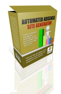 Automated Adsense Site Generator Resale Rights Software With Video