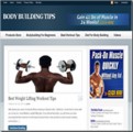 Body Building Blog Personal Use Template With Video