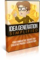 Idea Generation Simplified Resale Rights Ebook With Video
