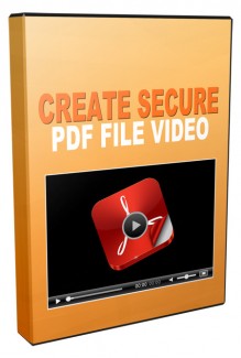 Create Secured Pdf Files Give Away Rights Video