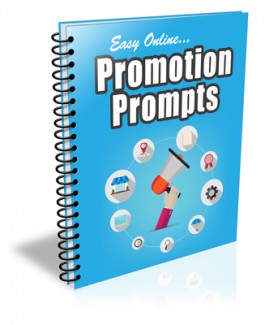 Easy Online Promotion Prompts PLR Autoresponder Messages