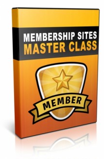 Membership Sites Master Class PLR Video