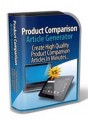 Product Comparison Article Generator Personal Use Software 