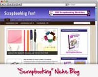 Scrapbooking Blog Personal Use Template With Video
