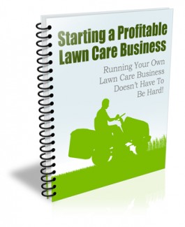 Starting A Profitable Lawn Care Business PLR Autoresponder Messages