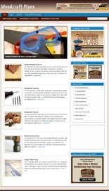 Woodcraft Plans Niche Blog Personal Use Template With Video
