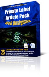 Private Label Article Pack : Web Designing Articles PLR Article