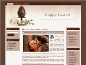 Choccy – Easter Parade WP Theme Mrr Template