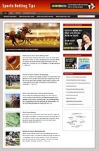 Sports Betting Blog Personal Use Template