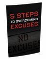 5 Steps To Overcoming Excuses MRR Ebook With Audio
