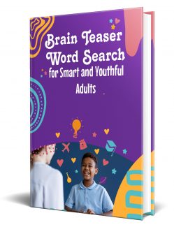 Brain Teaser Word Search For Smart And Youthful Adults PLR Ebook