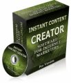 Instant Content Creator PLR Software