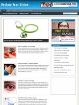 Restore Vision Blog Personal Use Template With Video