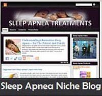 Sleep Apnea Niche Blog Personal Use Template