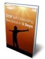 Stop Self Defeating Behaviors In 5 Steps Give Away ...