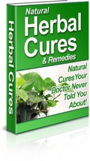 Natural Herbal Cures PLR Ebook