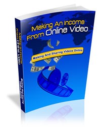 Making An Income From Online Video Mrr Ebook