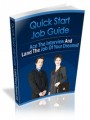 Quick Start Job Hunting Guide Plr Ebook