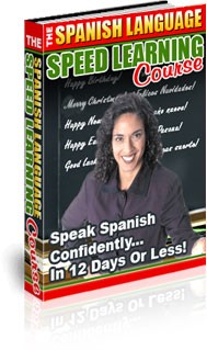 The Spanish Language Speed Learning Course PLR Ebook