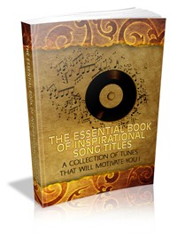 Essential Book Of Inspirational Song Titles Give Away Rights Ebook