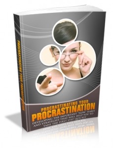 Procrastinating Your Procrastination Mrr Ebook