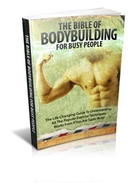 The Bible Of Bodybuilding For Busy People Give Away Rights Ebook