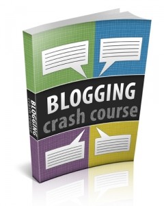Blogging Crash Course Plr Ebook