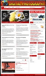 Digital Photography Niche Blog Personal Use Template