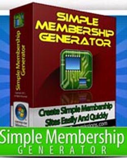 Simple Membership Generator Give Away Rights Software